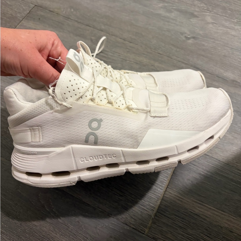 On Running Women's Cloudtec Sneakers in Off-White
